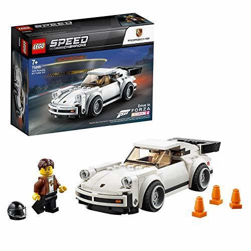 Social LEGO Speed champion - 1974 Porsche 911 turbo 3.0, Set de Contrucción