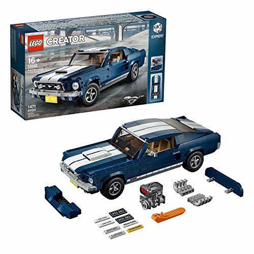 Social LEGO Creator Expert - Ford Mustang, Maqueta para Construir el Emblemático Coche