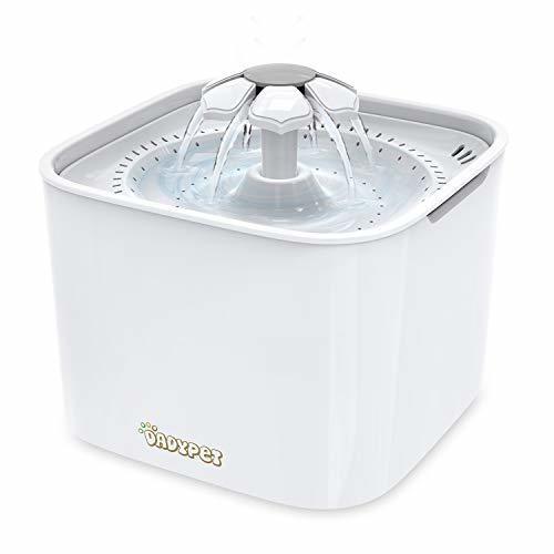 Social DADYPET Bebedero Gatos, Fuente silencioso para Gatos 2L Bebedero Automático Fuente de
