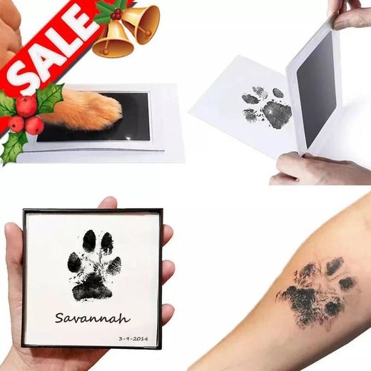 handprint almofadas de tinta não-tóxico animais de estimação