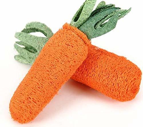 Social Hpybest Bucha Esponja de Cenoura Em Forma de Brinquedo de Estima? ?o