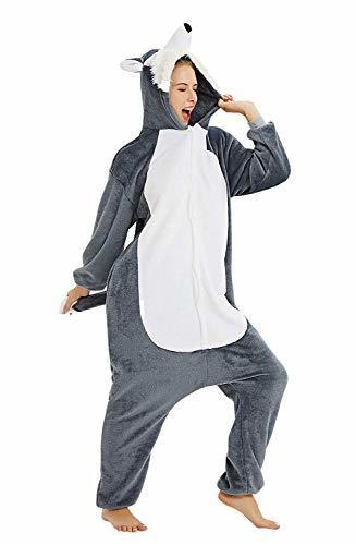 Social ABYED Carnaval Halloween Disfraz Pijama Animal Entero Unisex para Adultos Niños con