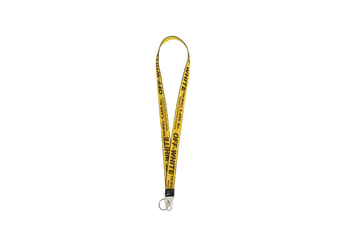 Off White Industrial Keychain