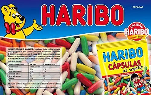 Haribo Capsulas Caramelos Grageados