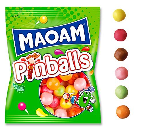 Lugar Haribo Maoam Pinballs Caramelos - 160 gr