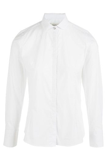 Sacoor Camisa de Mulher Classic Slim Fit branco
