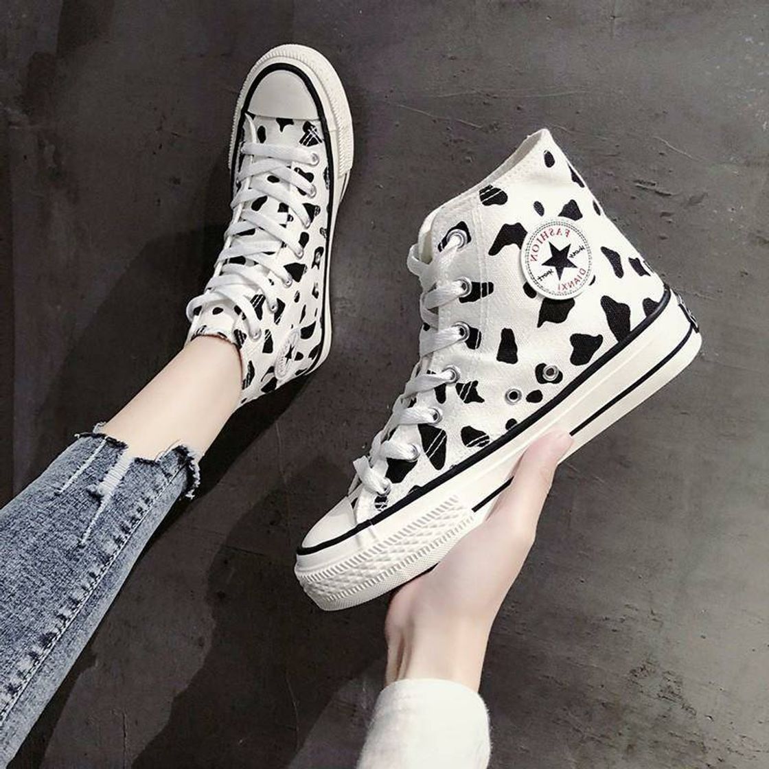 Product COW CANVAS SHOES