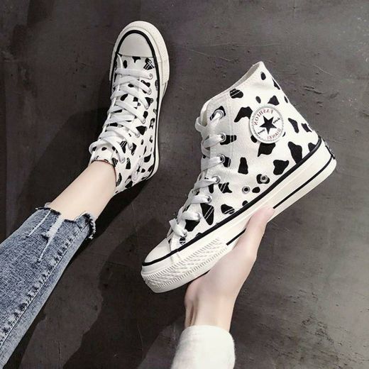 COW CANVAS SHOES