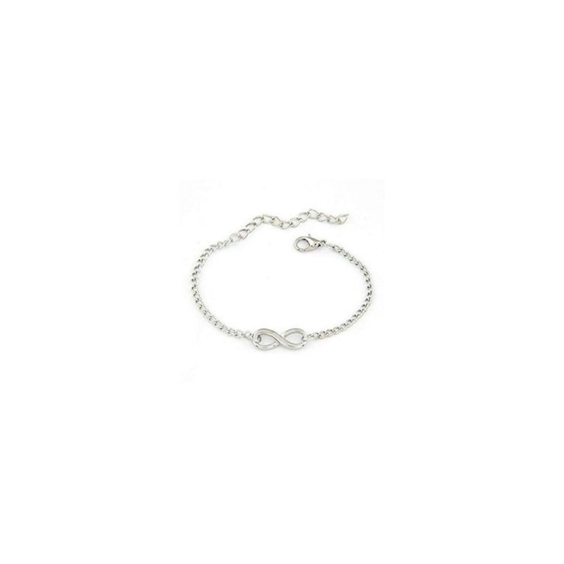 Belleza DMUEZW Mujeres Hombres Regalo Hecho A Mano Encanto 8 Forma Joyería Infinito Pulsera de Aleación Hecha A Mano Unisex Pulsera pulseira Feminina Masculina