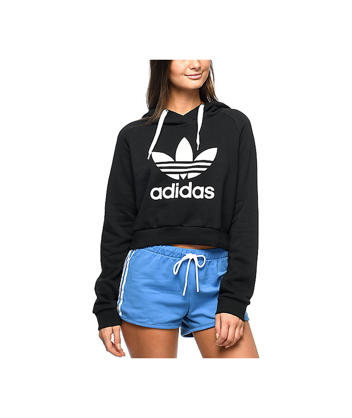 Social adidas Cropped Hoodie Sweatshirts