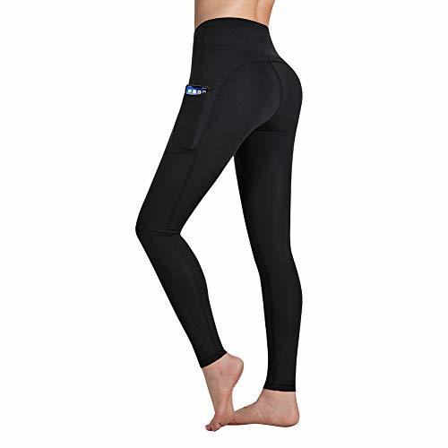 Social Occffy Cintura Alta Pantalón Deportivo de Mujer Leggings para Running Training Fitness