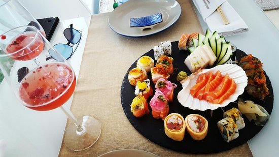 Restaurantes Kanpai Fusion Sushi Douro Marina