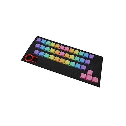 Feicuan 37 Keys Cap Cover Case ABS Colorful Replacement Keycap Universal para