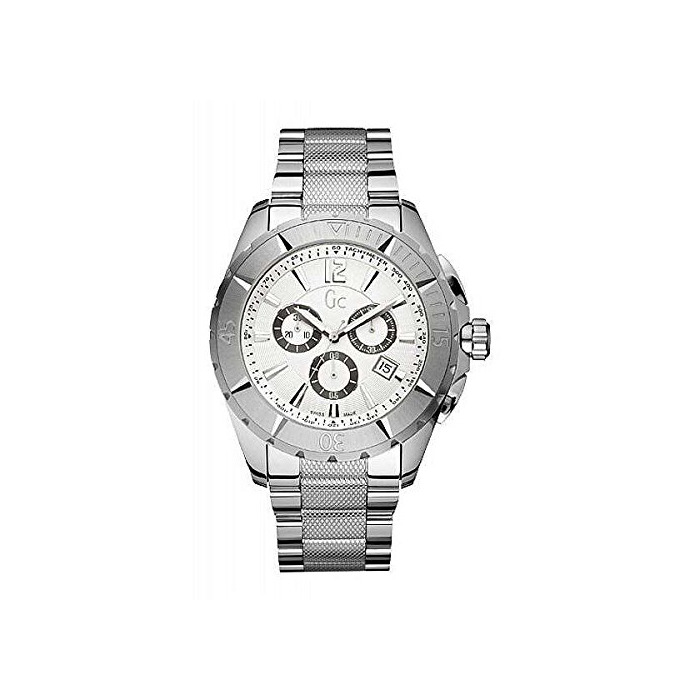 Social Reloj Guess Collection Gc Sport Class Xxl X53001g1s Hombre Blanco