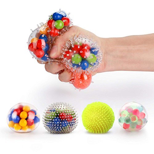 Social Fansteck Bola Antiestrés [4 Pack]