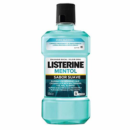 Belleza Listerine - Enjuague Bucal Mentol Sabor Suave