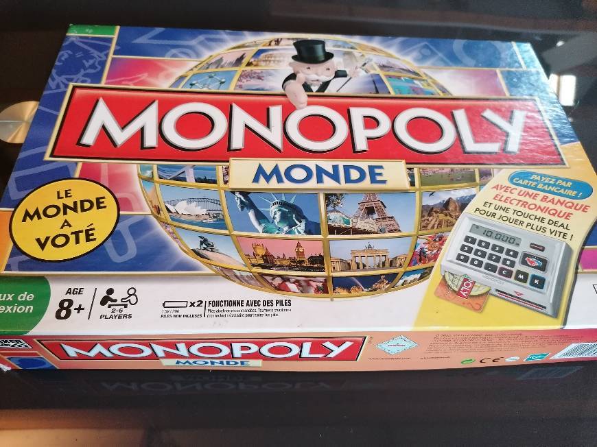 Monopoly version monde et électronique  