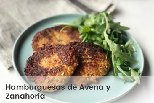 Fashion Hamburguesas de avena y zanahoria