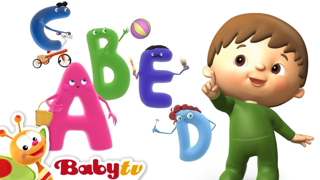 Social ABC Song - Letters with Charlie | BabyTV - YouTube
