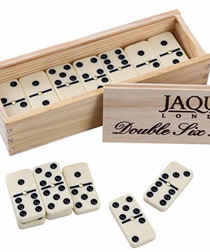 Social Falomir Dominó Marfil, Juego de Mesa, Clásicos, 20 x 42 x 7