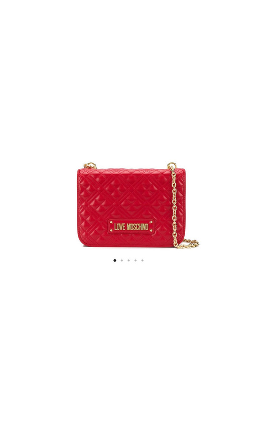 Social LOVE MOSCHINO
quilted flap shoulder bag