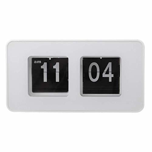 Place SimpleLife Retro Auto Flip Clock Number Classic Reloj de Pared Moderno y