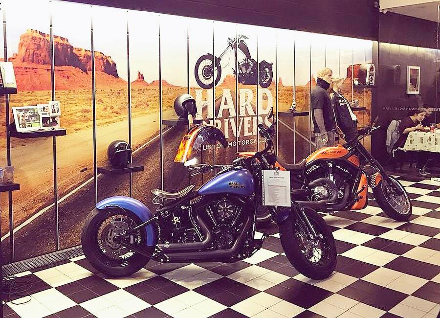 Restaurantes Hard Drivers Custom Motorcycles Restaurante