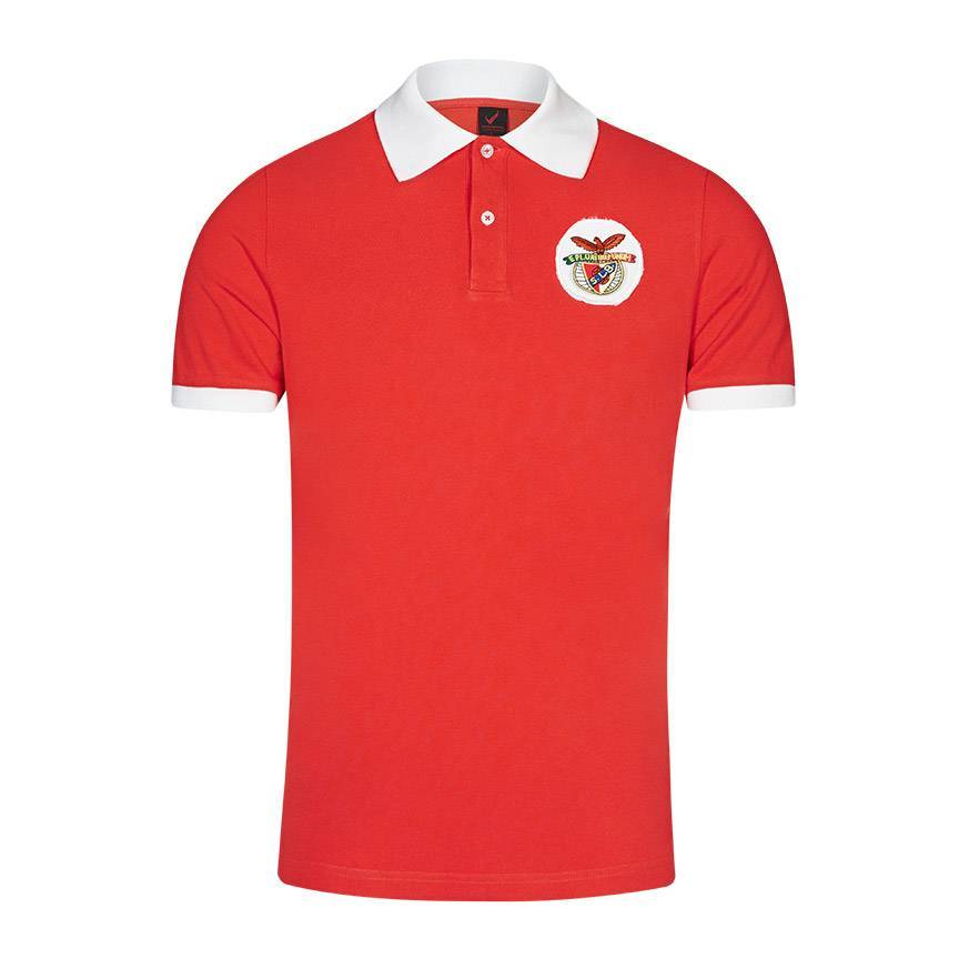 Social Polo Retro Vermelho