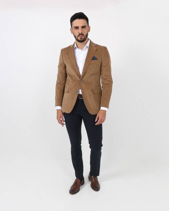 Moda Suits Inc Camel