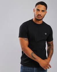 Social T-Shirt Fred Perry preta