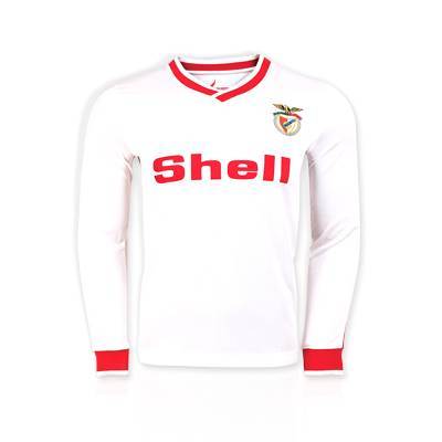 Social Camisola Benfica Shell branca