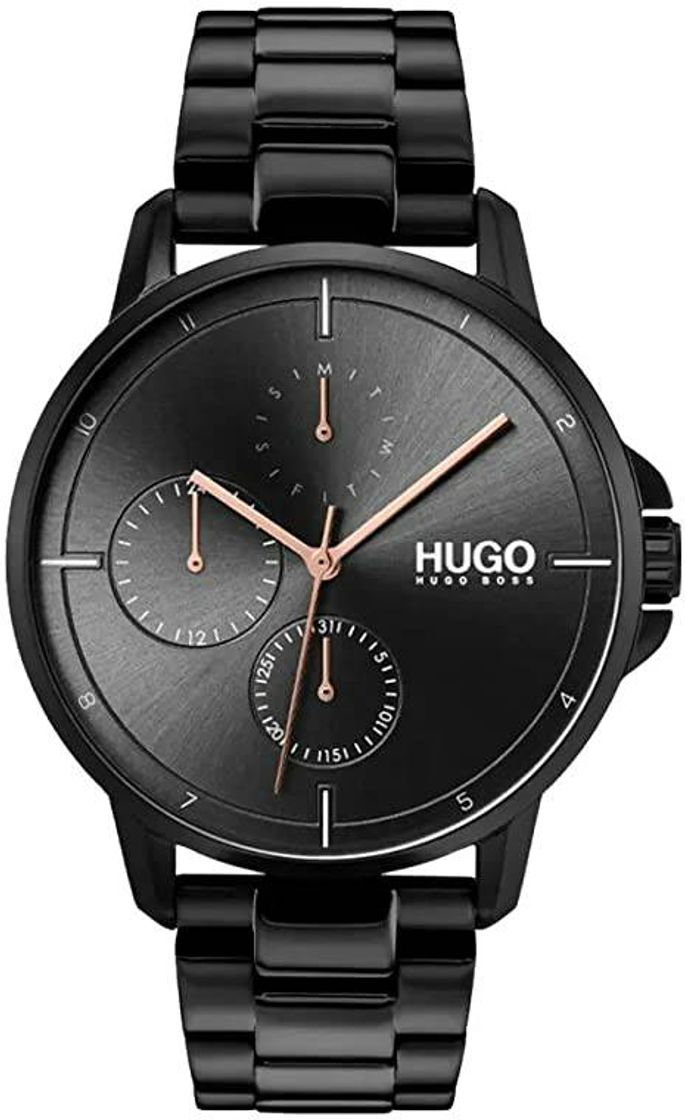 Social Hugo Boss Aço Preto 1530127