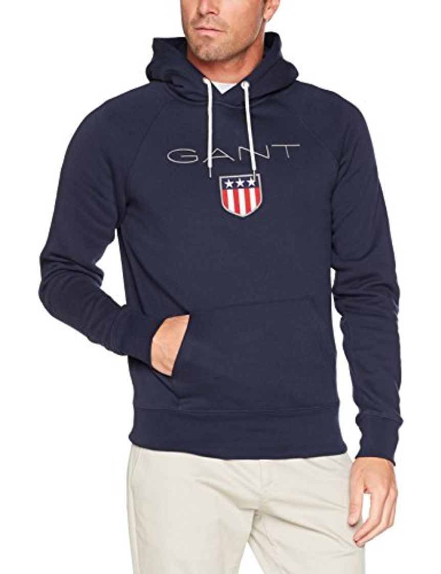 Product GANT Shield Hoodie Capucha, Azul