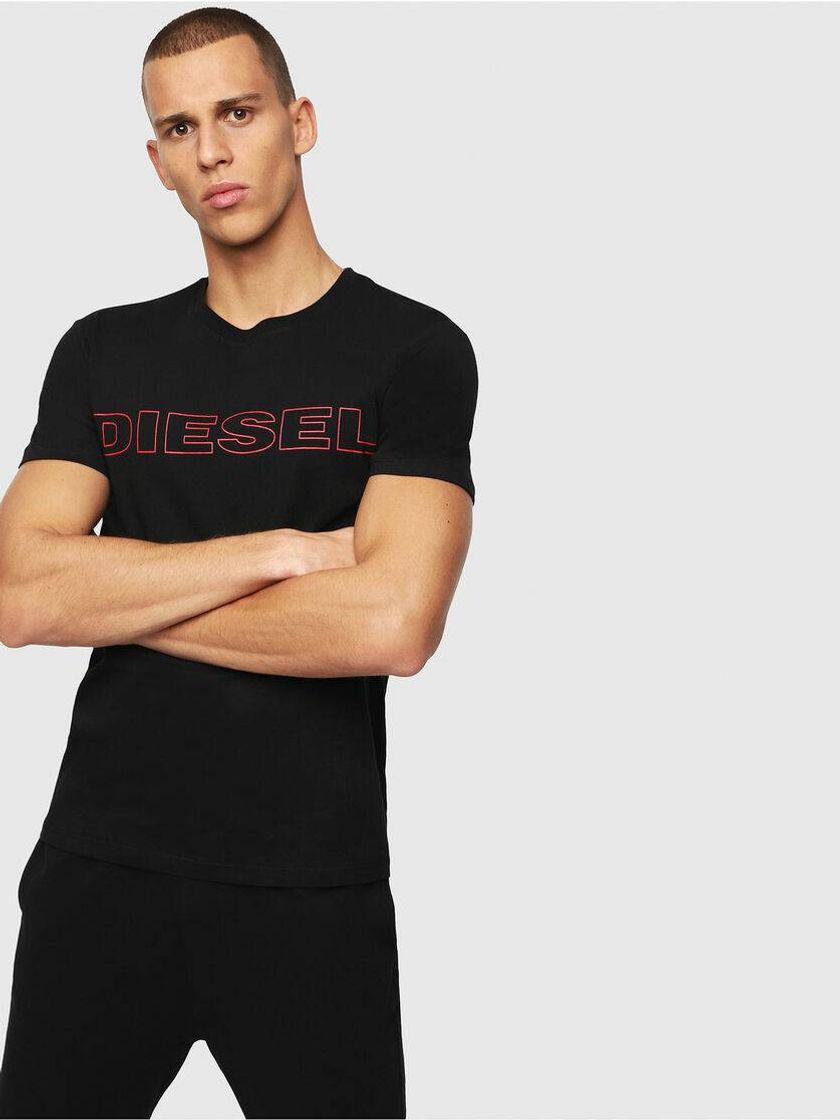 Fashion T-shirt Diesel Preta