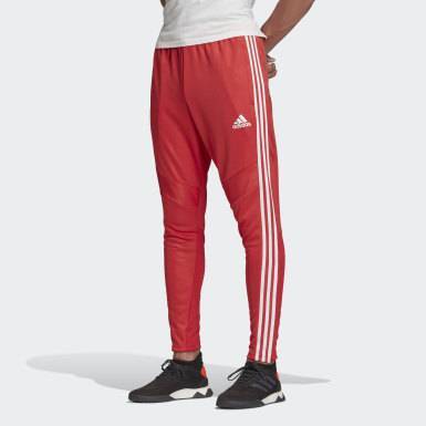 Fashion Adidas Calças Vermelhas 