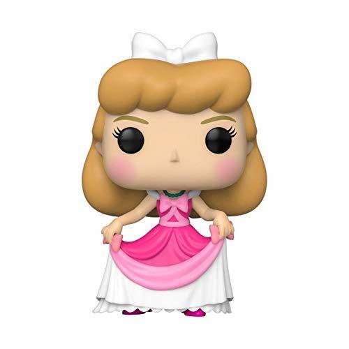 Social Funko- Pop Disney Cinderella in Pink Dress Collectible Toy, Multicolor