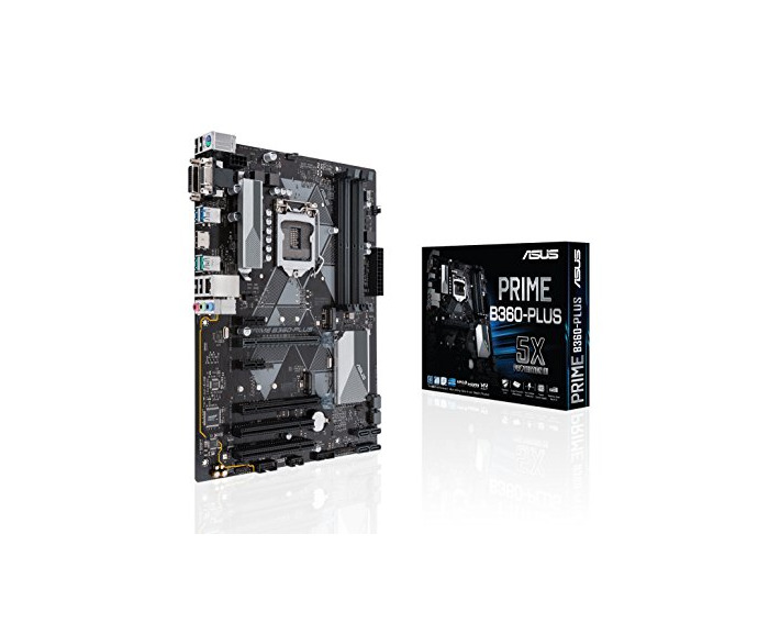 Product ASUS PRIME B360-PLUS - Placa Base ATX Intel de 8a y 9a