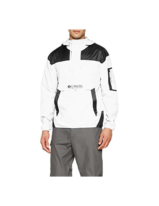 Producto Columbia Challenger, Chaqueta cortavientos, Hombre, Blanco/Negro