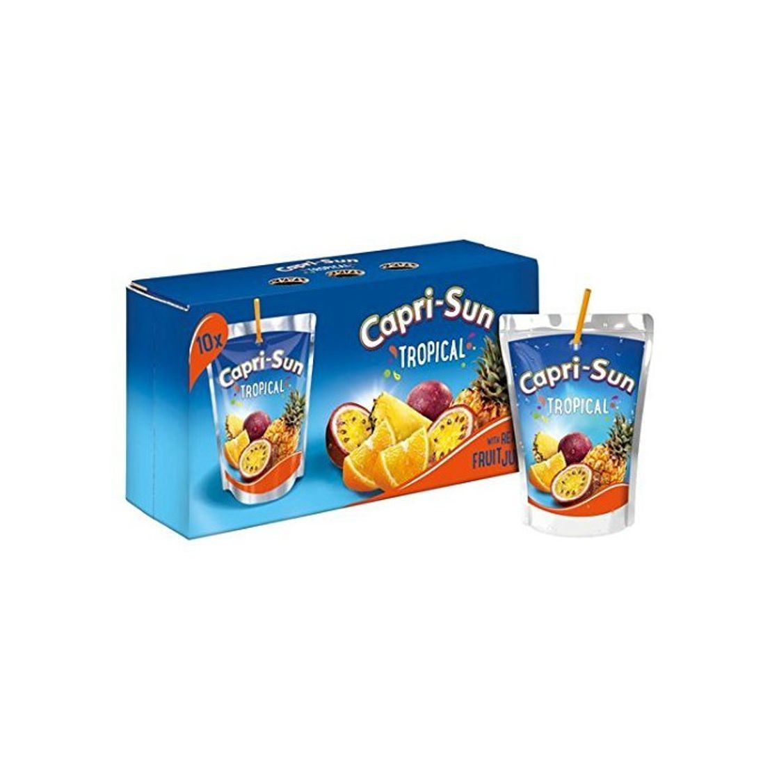 Social Capri-Sun Tropical Bebidas de zumo 10 x 200ml