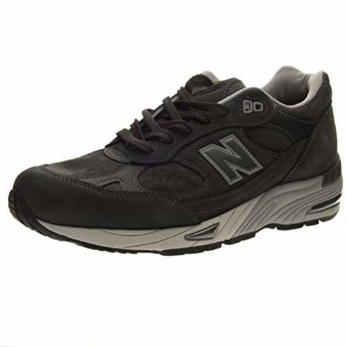 Nuevo Balance 991 zapatos hombre cuero NUBUCK NDG oscuro gris antracita antracita