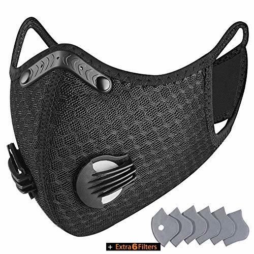 Producto Face Mask,Dust Mask,Reusable Respirators N95 Face Masks for Allergies Woodworking Running Sanding