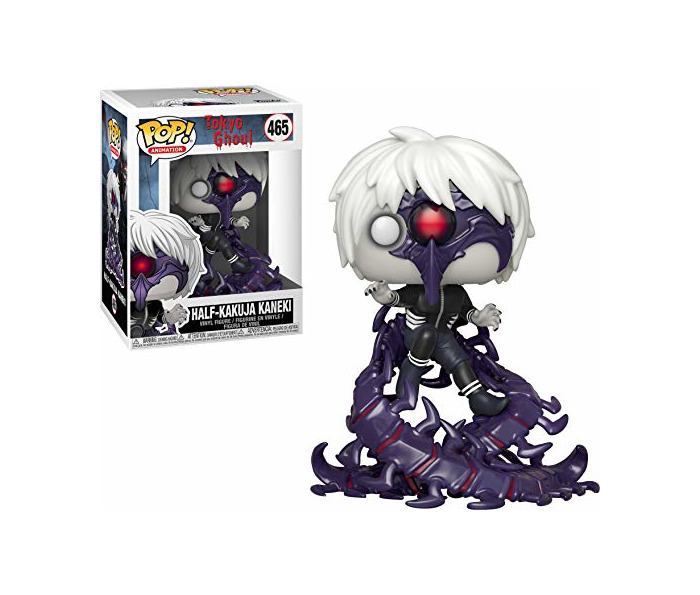 Game Funko- Pop Vinyl: Animation: Tokyo Ghoul S2: Ken Kaneki Vinilo, Multicolor, Talla