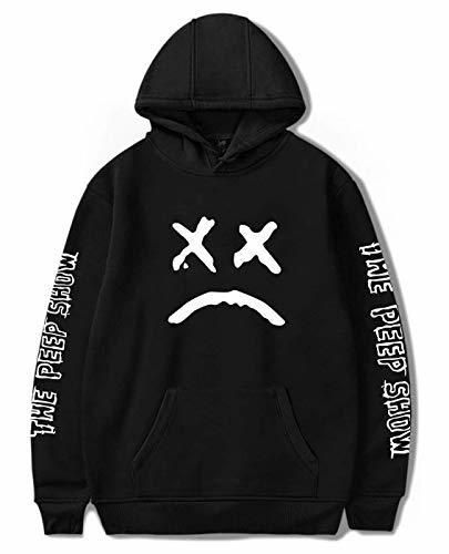 ShallGood Unisex Sudadera con Capucha Lil Peep Cry Baby Sudaderas con Capucha