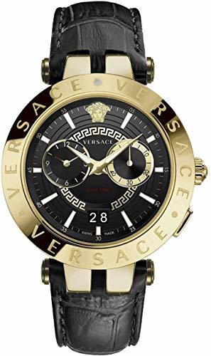 Fashion Versace VEBV00119 V-Race Mens Watch Dualtimer