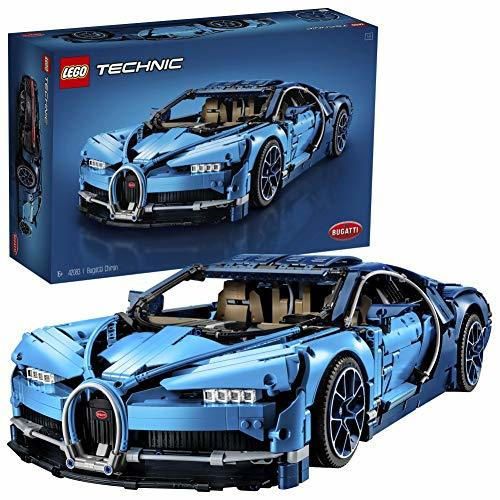 LEGO Technic - Bugatti Chiron, Set de Construcción de Coche de Carreras,
