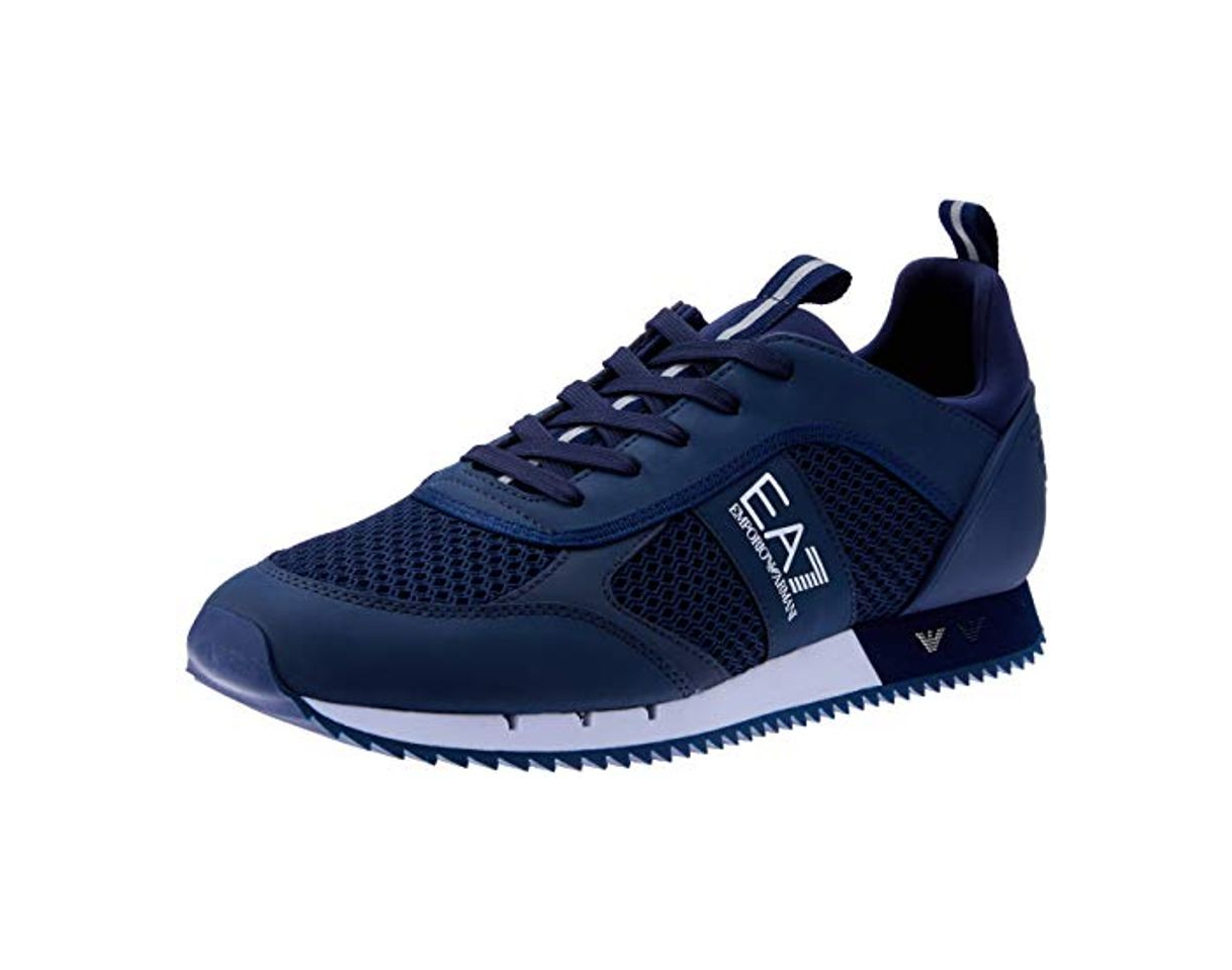 Producto EMPORIO ARMANI EA7 Black&White Laces U Zapatillas Moda Hombres Azul