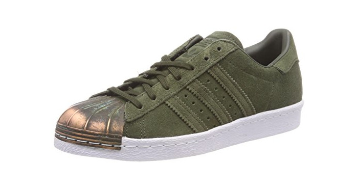Social Adidas Superstar 80S MT W, Zapatillas de Deporte para Mujer, Marrón
