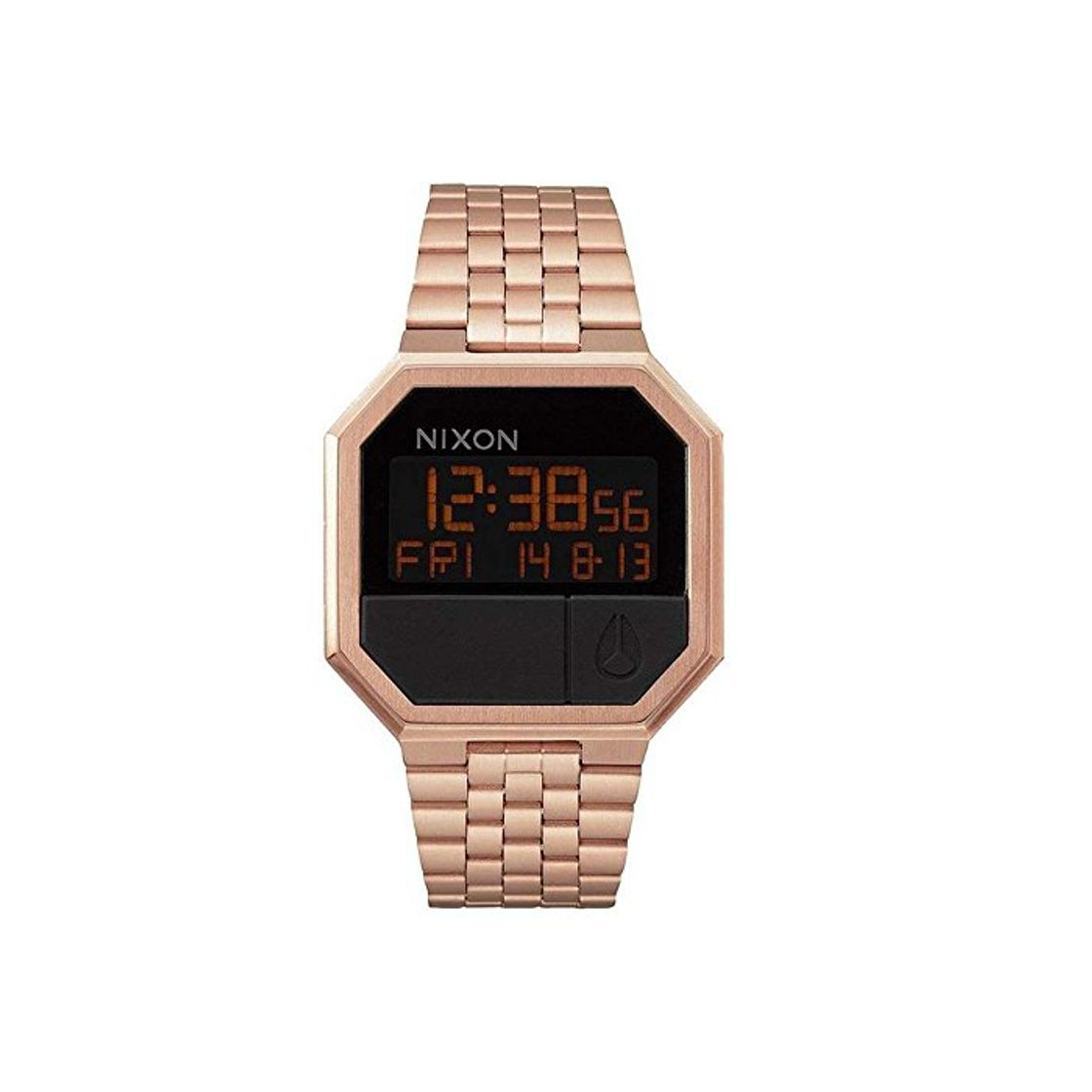 Products Nixon Reloj Digital de Cuarzo para Mujer con Correa de Acero Inoxidable