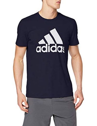 adidas Most Haves Badge of Sports TS M Camiseta, Hombre, Azul