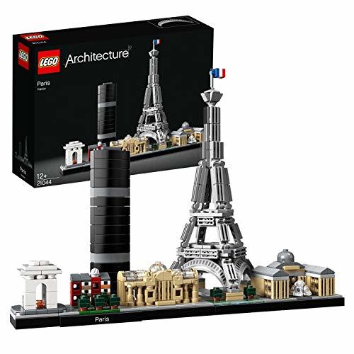Social LEGO Architecture - París, maqueta decorativa de ciudad para construir y decorar